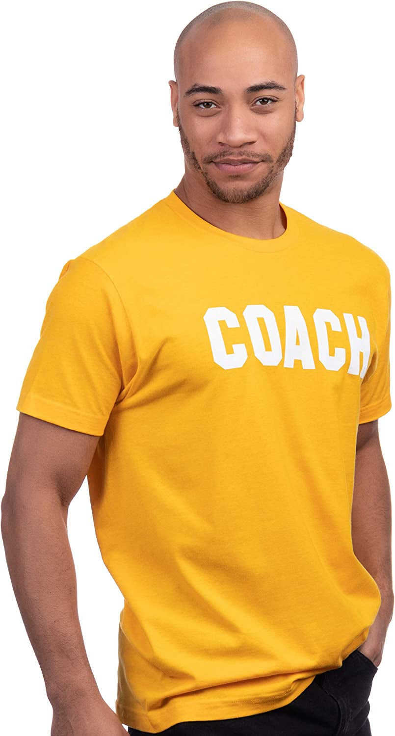 Coach | Coaching Tee Shirt: Royal Blue, Red, Green, Navy, Black Men Women T-Shirt